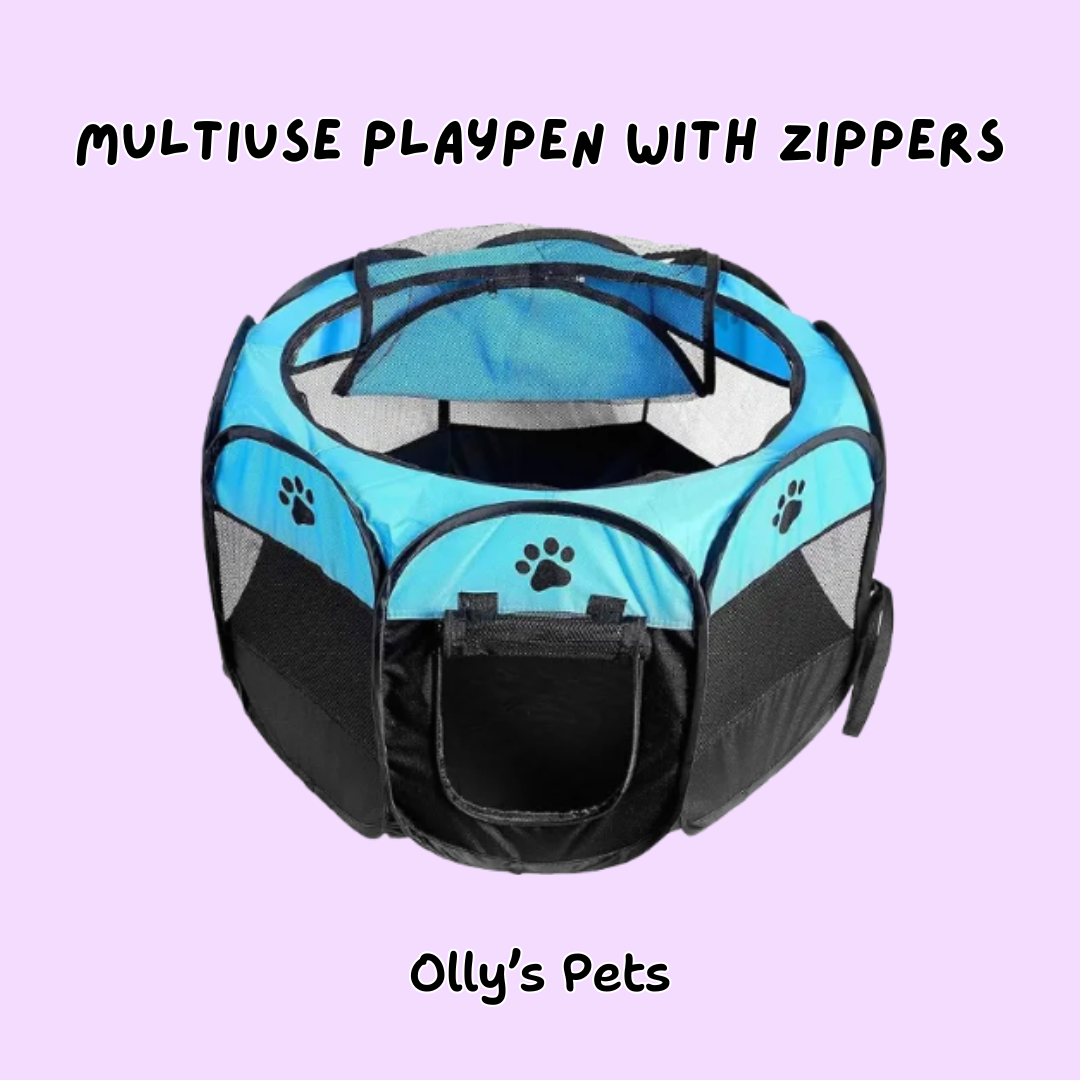 Spacious Playpen for Cats and Small Dogs