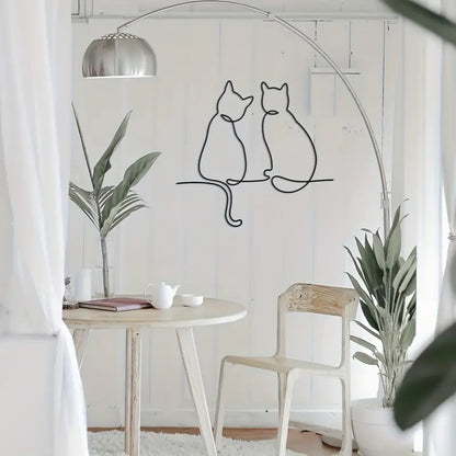 Cat Couple Decor