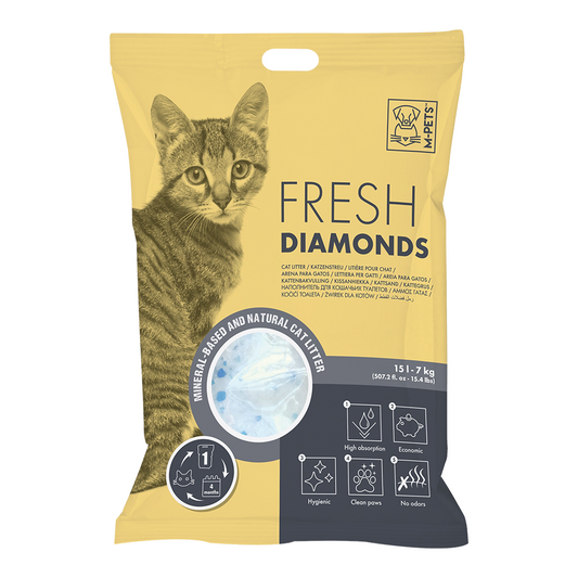 Diamonds Silica Gel Cat Litter Non Scented 15L