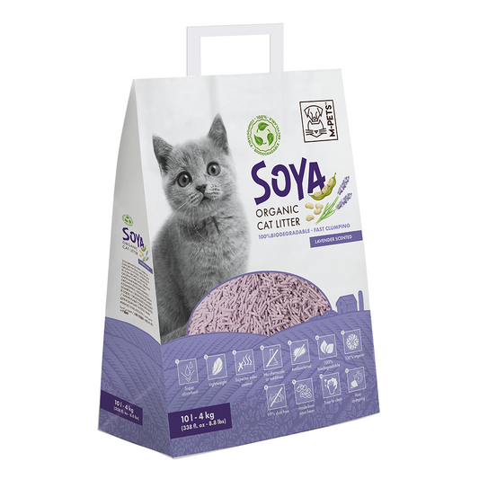 Soya Organic Cat Litter Lavender Scented 10 L