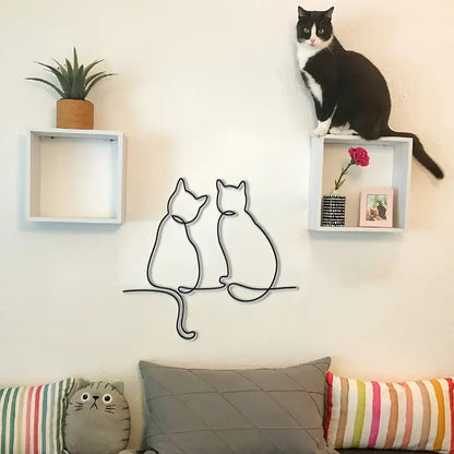 Cat Couple Decor